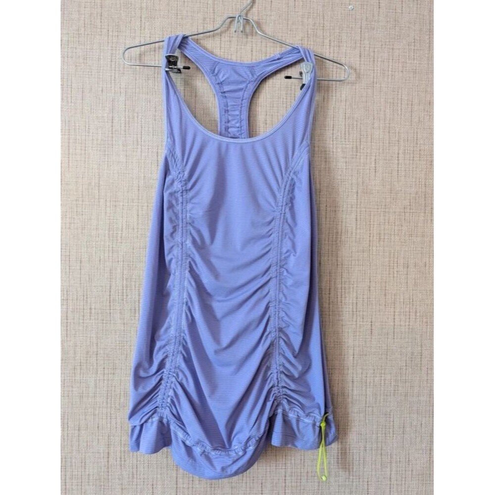 Purple athletic tank in size 8